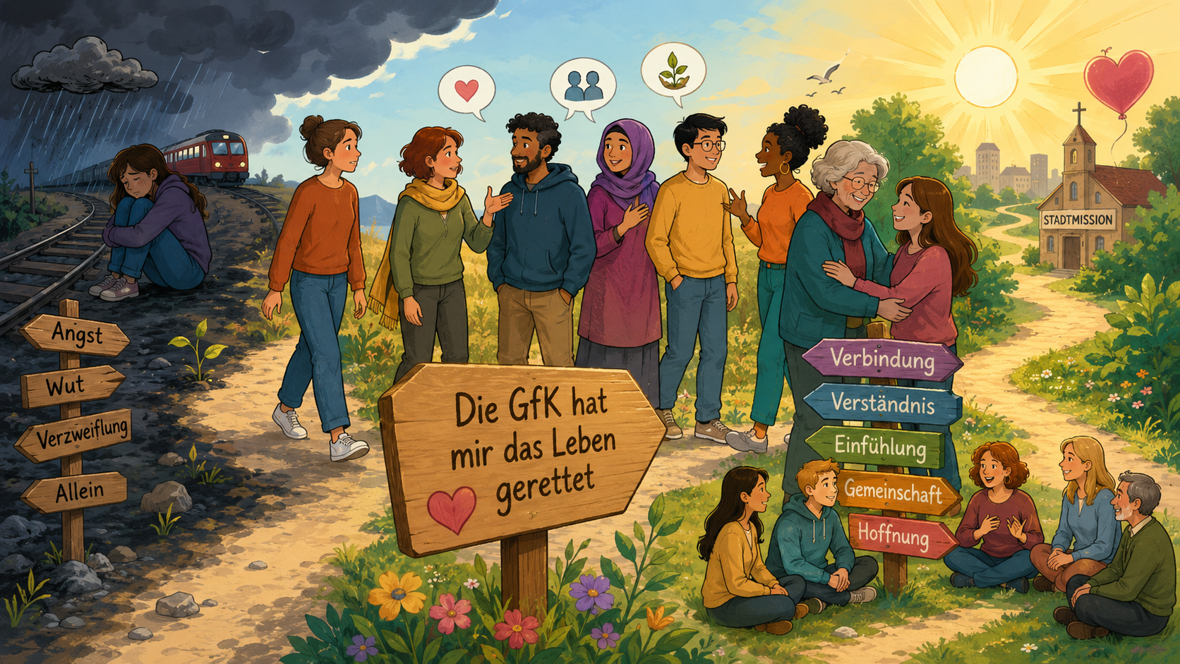 Mehr über den Artikel erfahren Die GfK hat mir das Leben gerettet